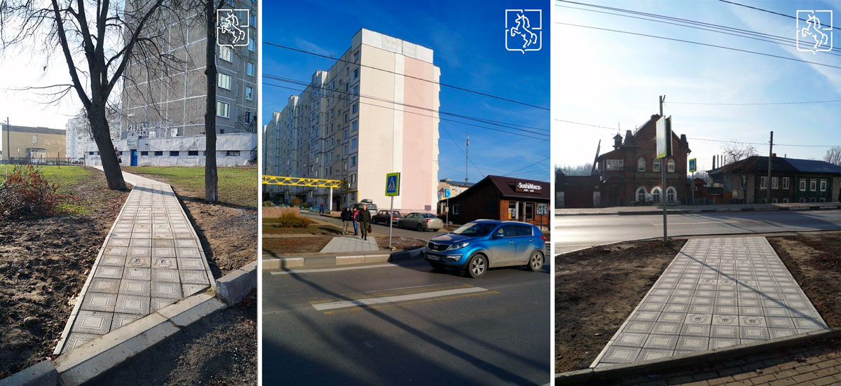 Тротуарная плитка в Выксе